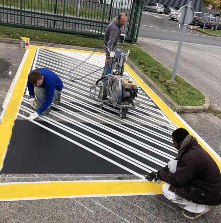 Marquage routier Île-de-France